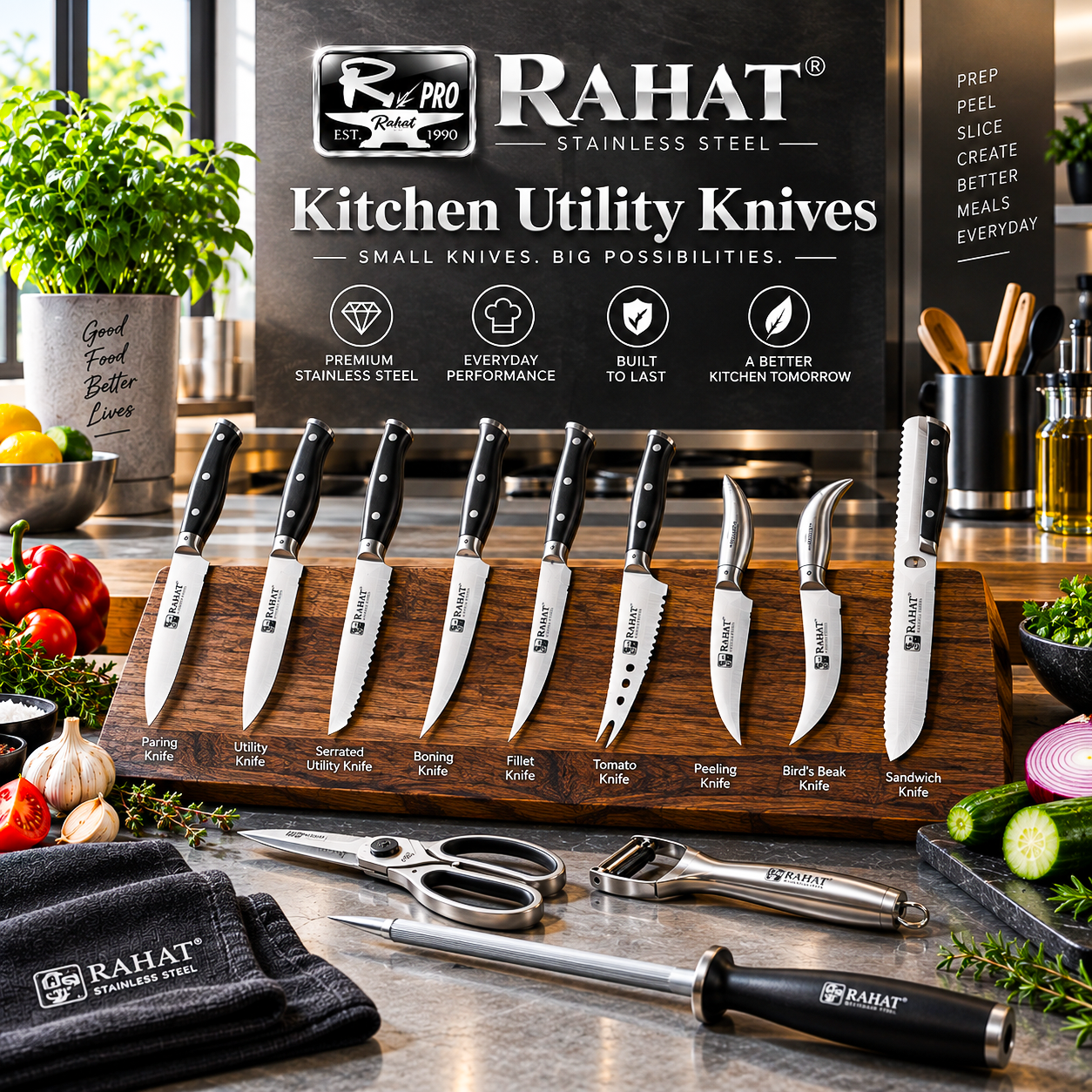 Kitchen Utility Knives