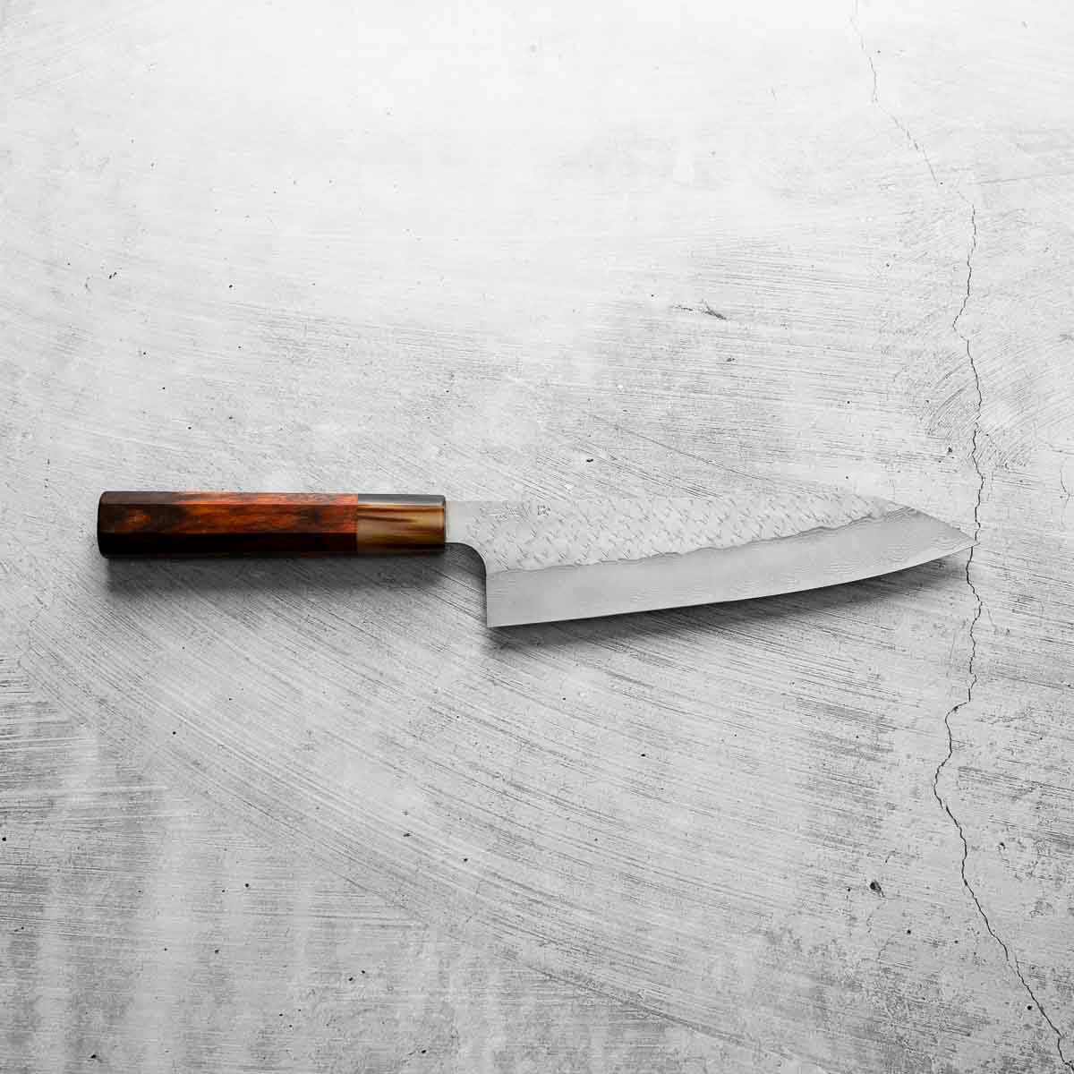 Nigara Hamono SG STRIX Gyuto 210mm - Siamese Rosewood